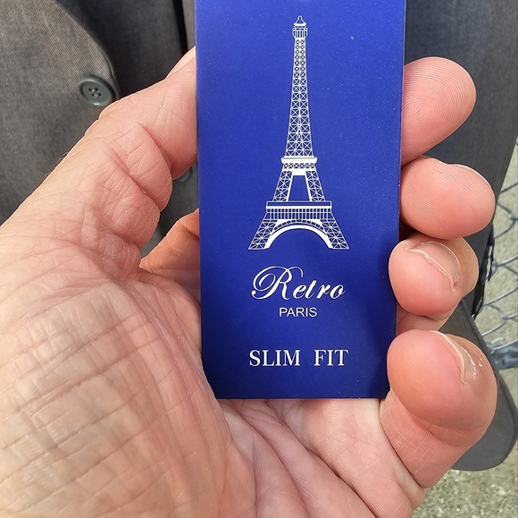 Retro Paris 3-piece suit, never worn - Picture 6 of 6